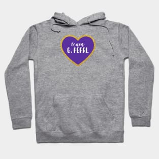 Team G. Pearl - heart gold Hoodie